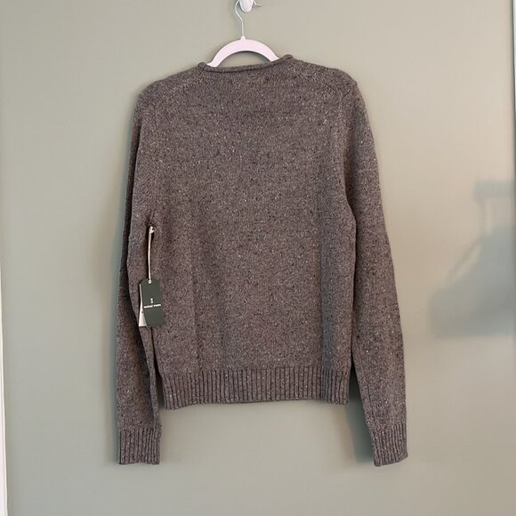 Mutual Weave Men's NWT M Gray Pullover Sweater C-38" L-27" S-31" - Picture 2 of 7